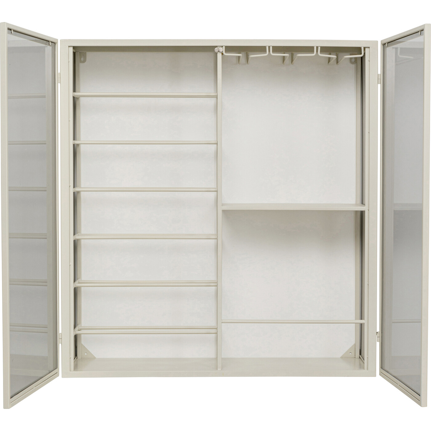 Винная полка настенная Lisboa White 75x80cm от KARE Design