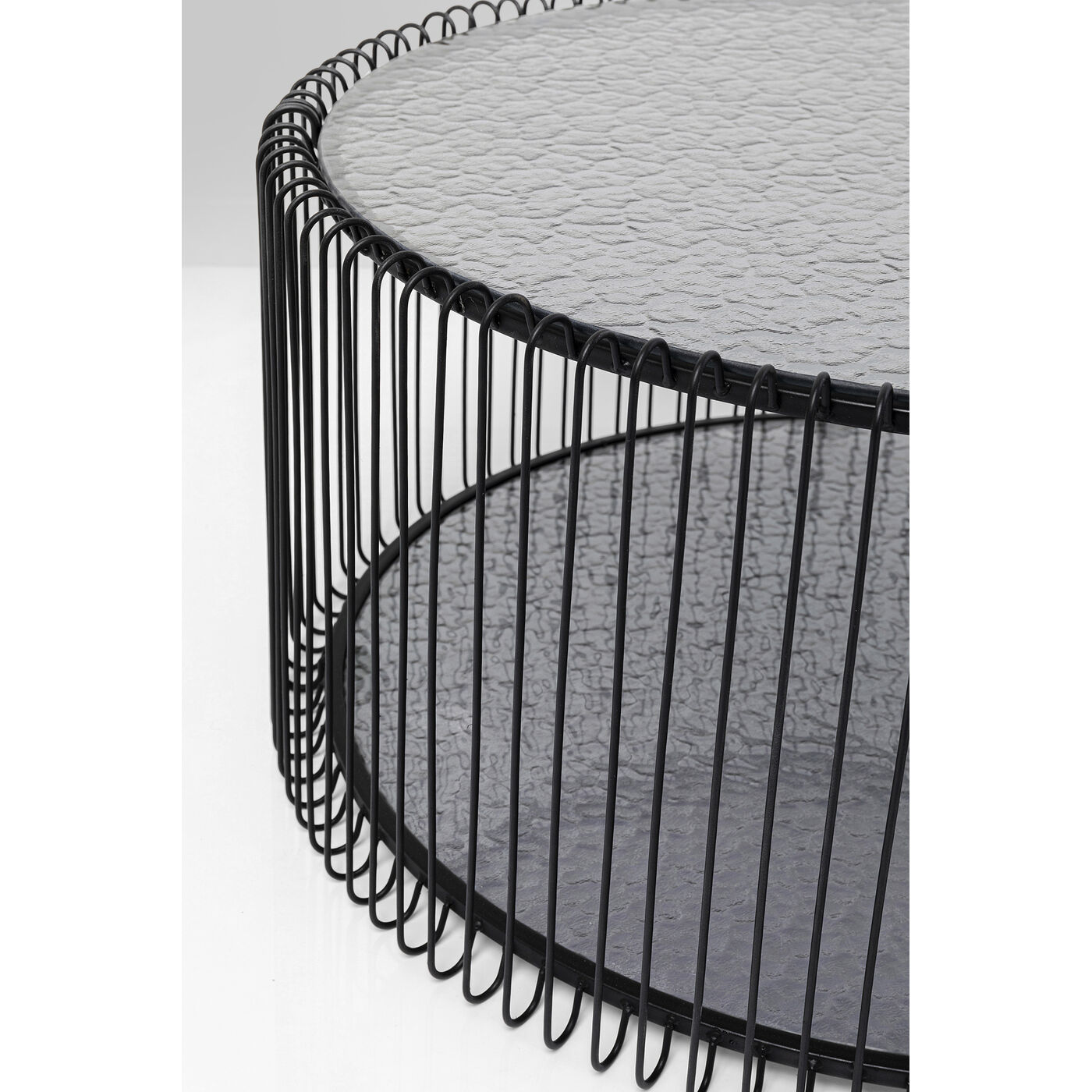 Стол кофейный Wire Double Black Bubble (2 шт.) от KARE Design