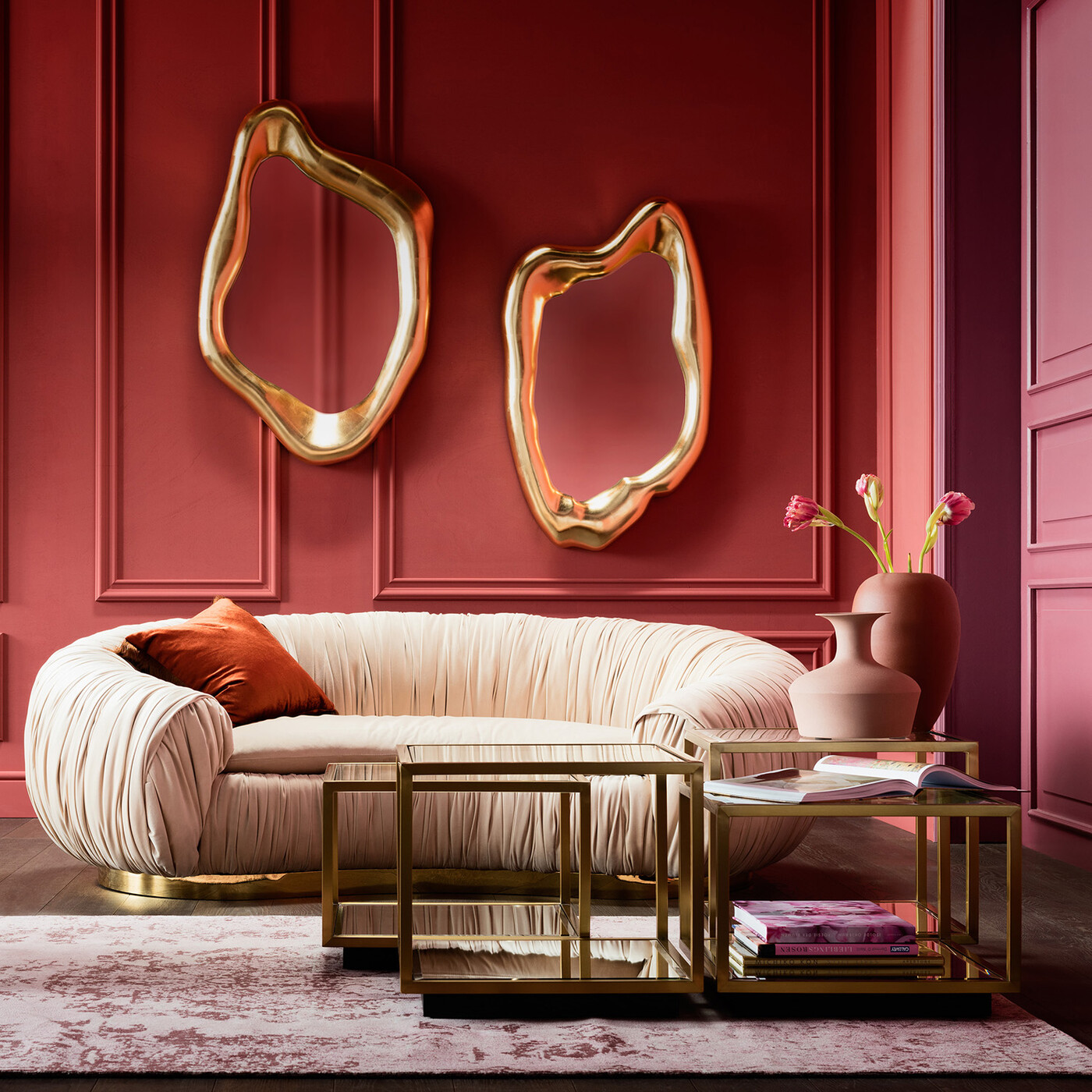 Диван двухместный Perugia от KARE Design
