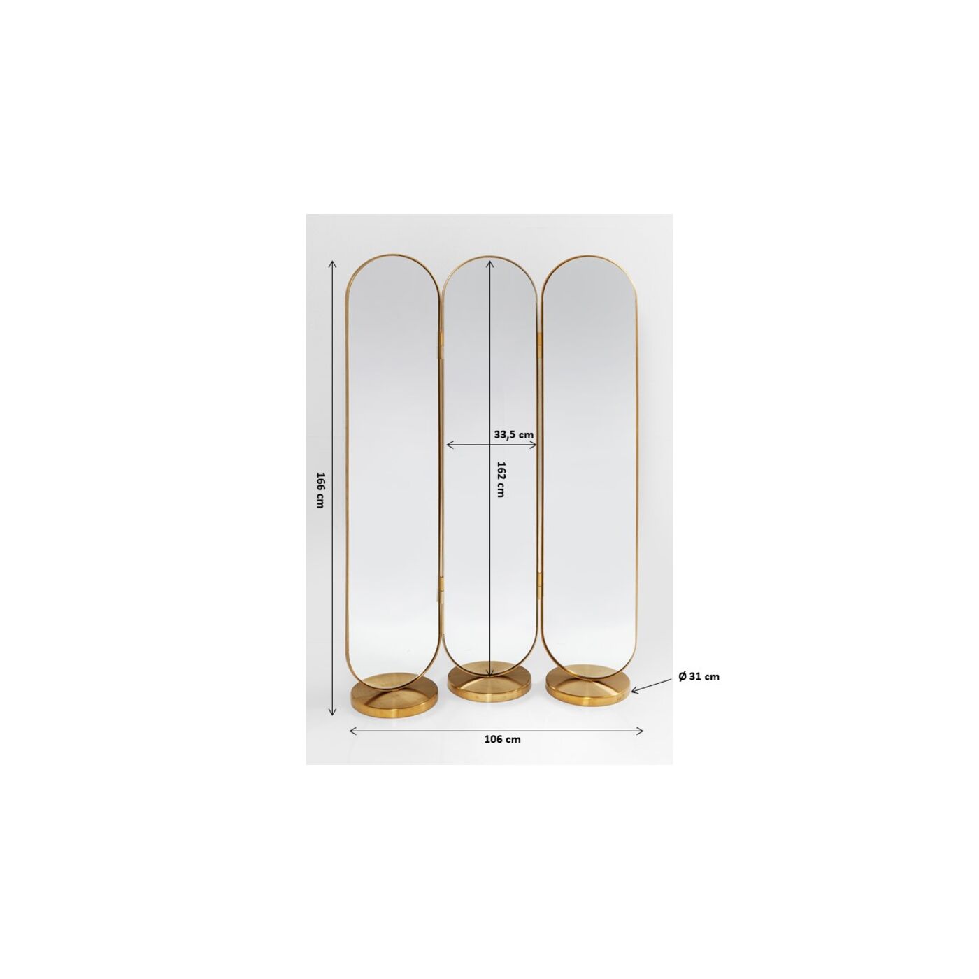 Ширма Divider Curve от KARE Design