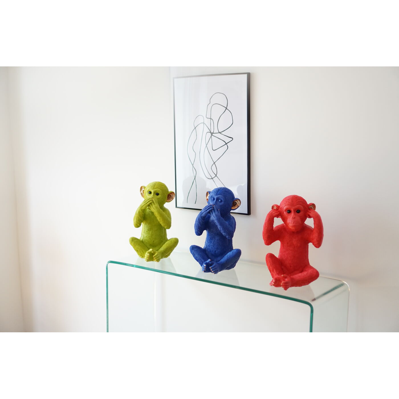 Копилка Monkey Kikazaru Red