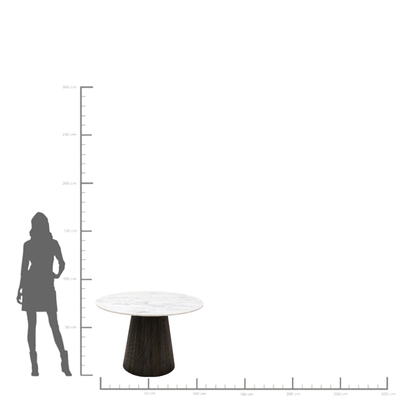 Стол Glenn Ø115cm от KARE Design