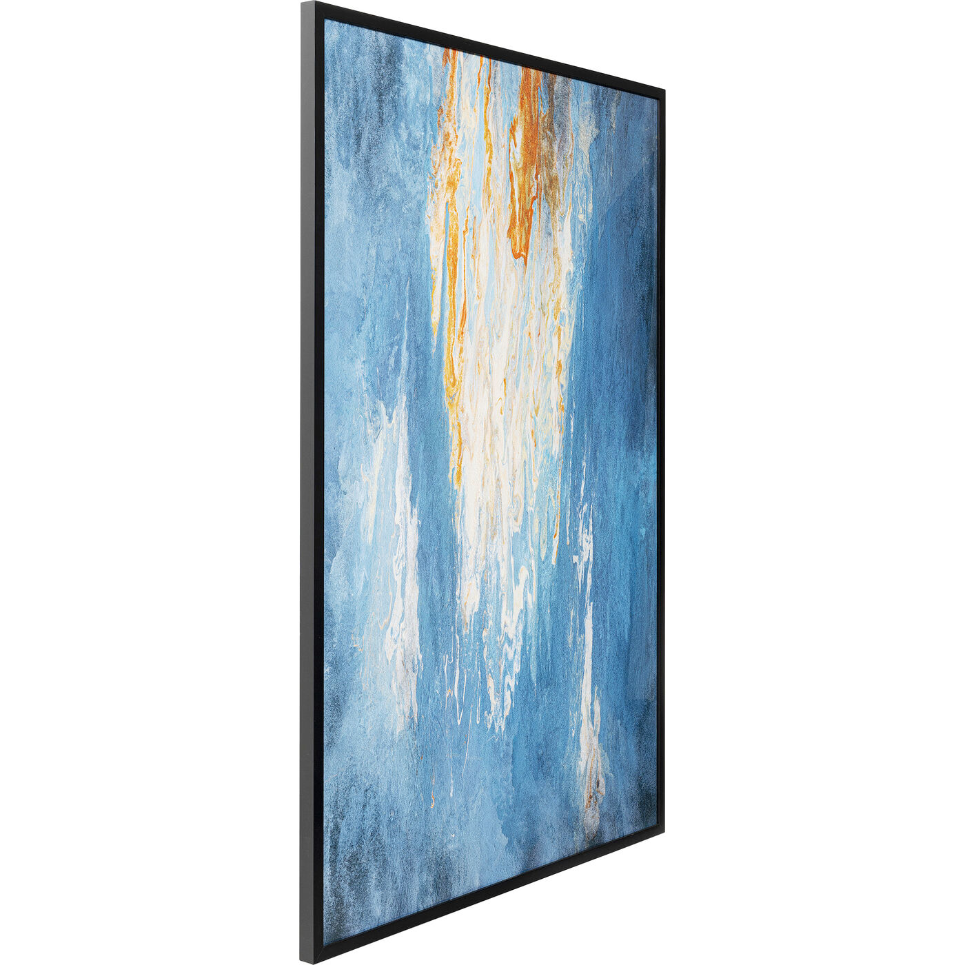 Картина в раме Artistas Blue «Абстракция» 120x180 см, Синий от KARE Design