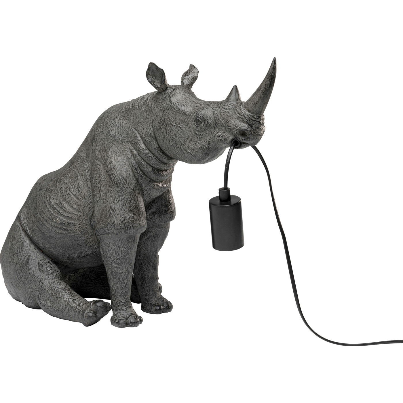 Светильник настольный "Сидящий носорог" Sitting Rhino 42 см от KARE Design
