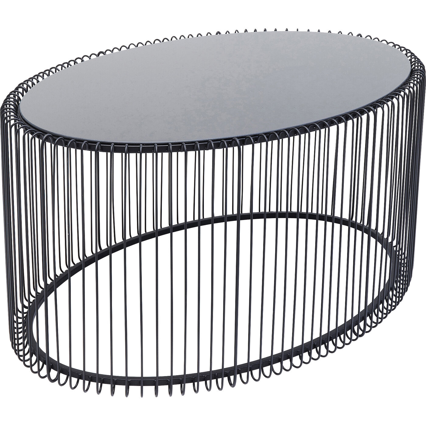 Стол кофейный Wire Uno Black 60x90 см от KARE Design