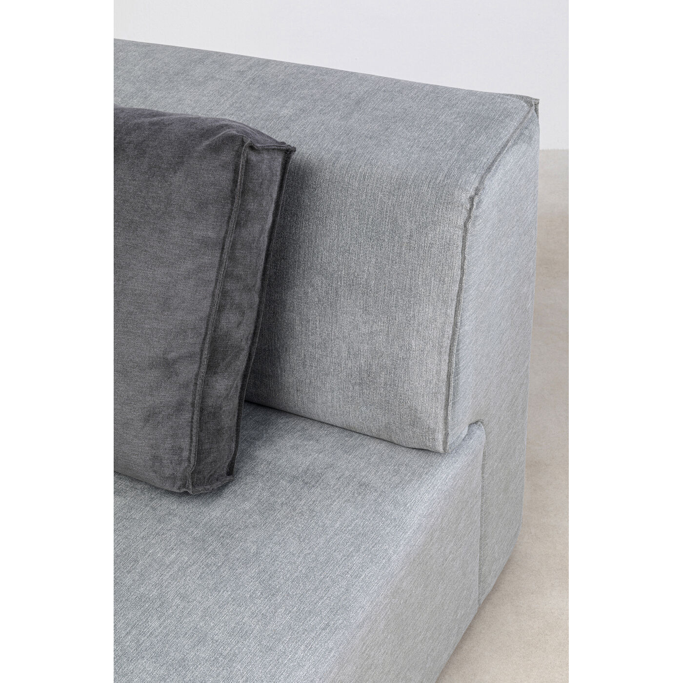 Оттоманка левостороняя Infinity Elements Grey Left от KARE Design