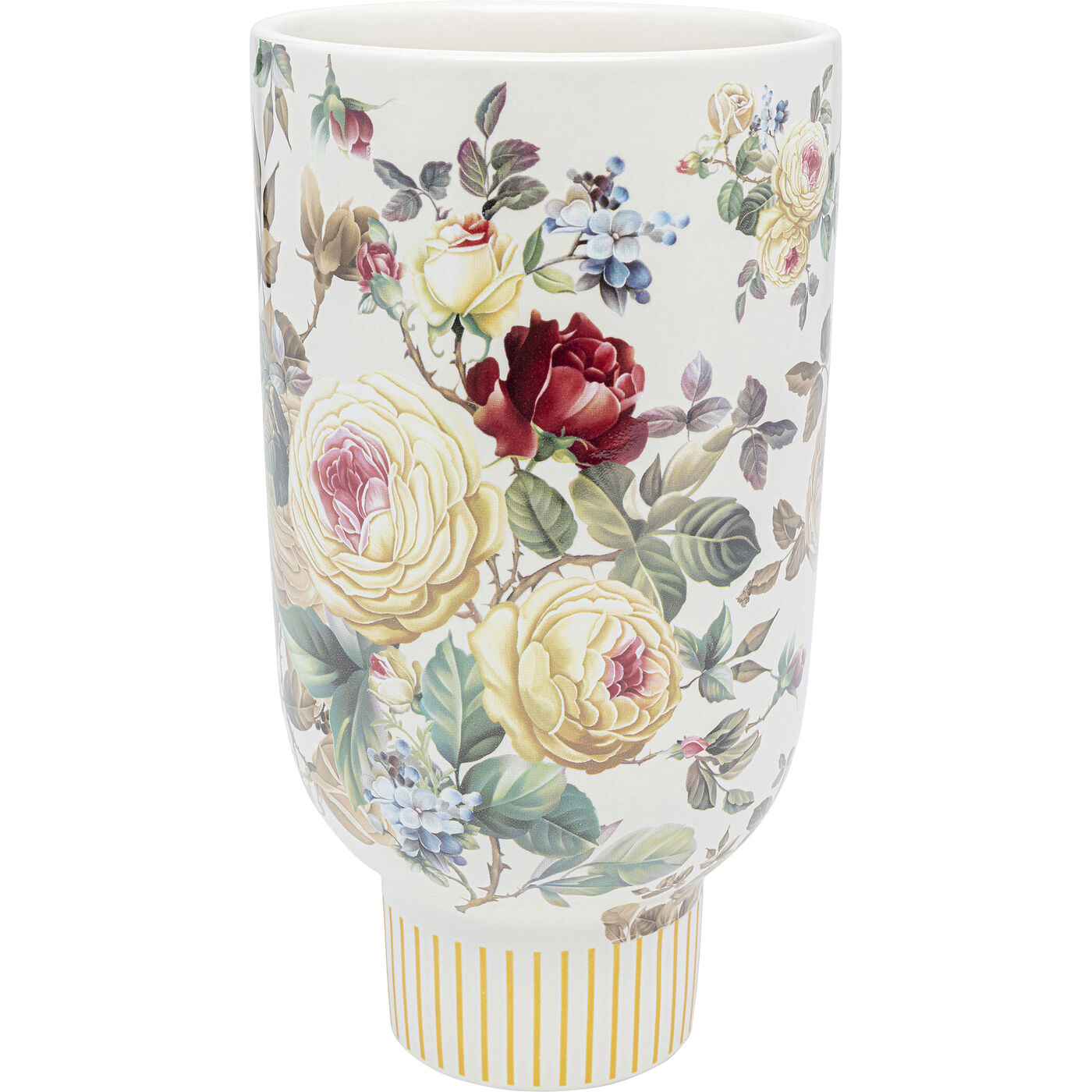Ваза декоративная Blooming «Цветение» 27 см, Белый от KARE Design