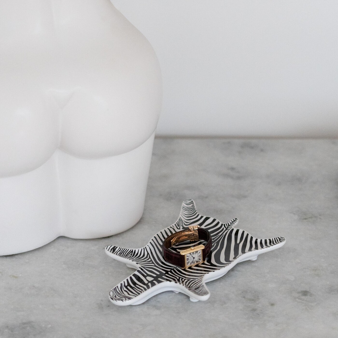 Миска декоративная Zebra «Зебра» 21x15 см от KARE Design