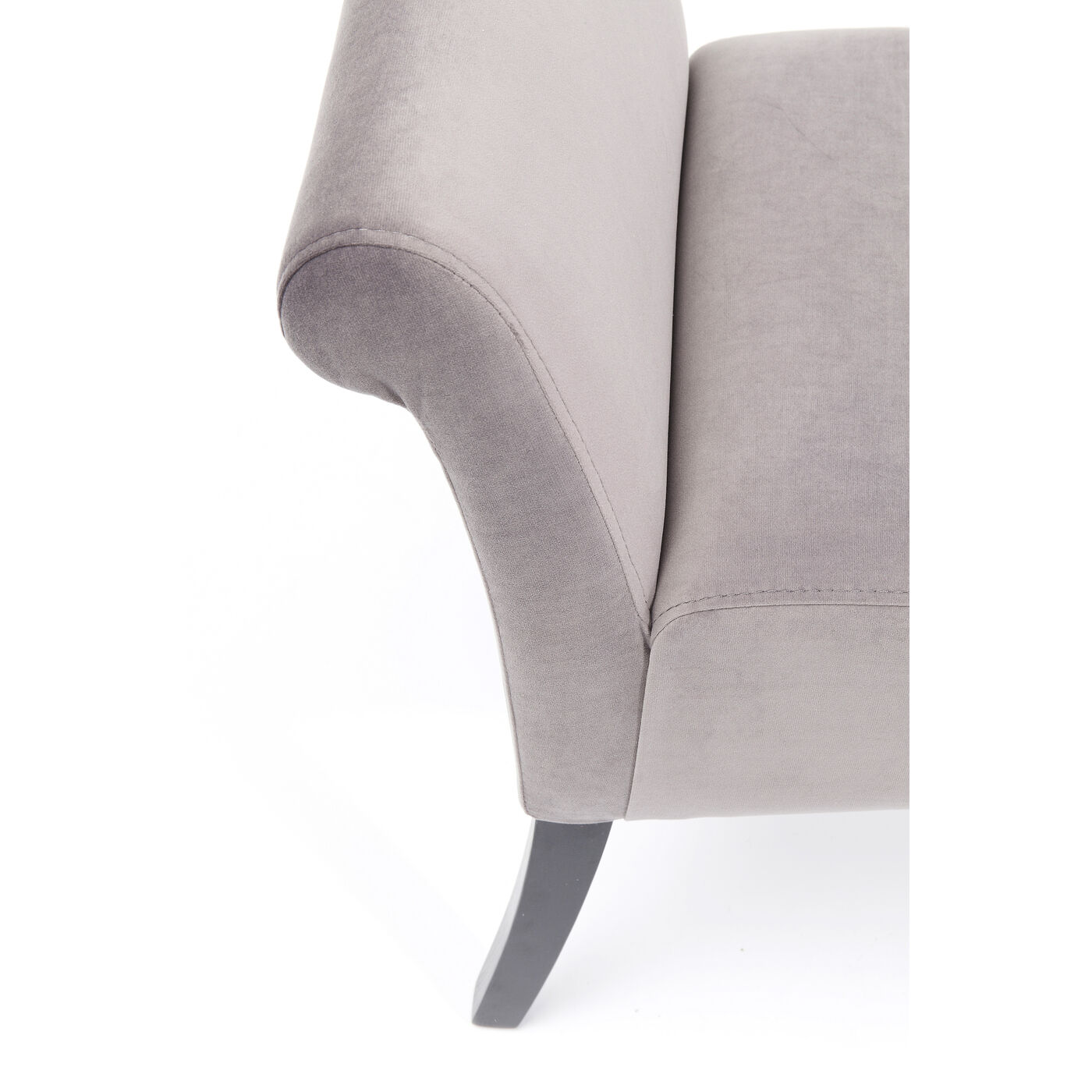 Скамья Motley Velvet Silvergrey от KARE Design