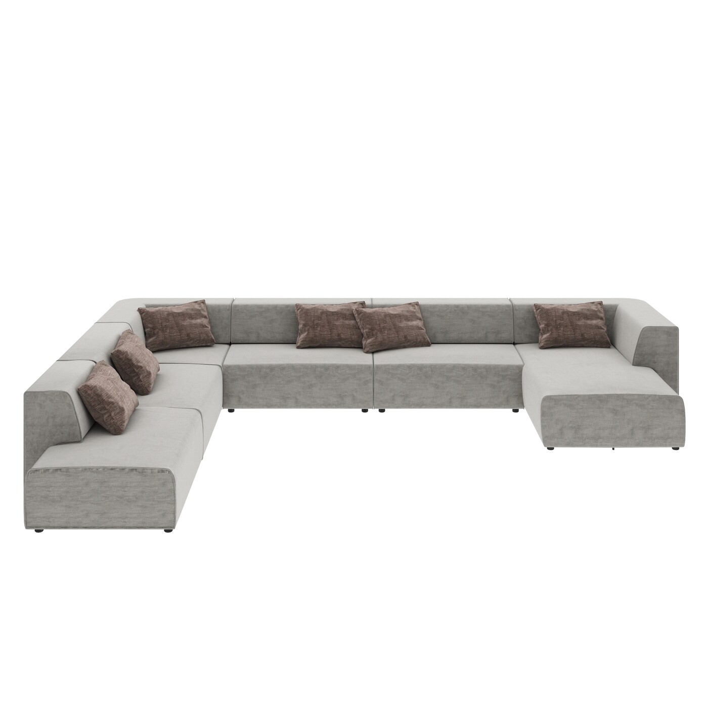 Мягкая зона Infinity Miami Grey 417 см от KARE Design