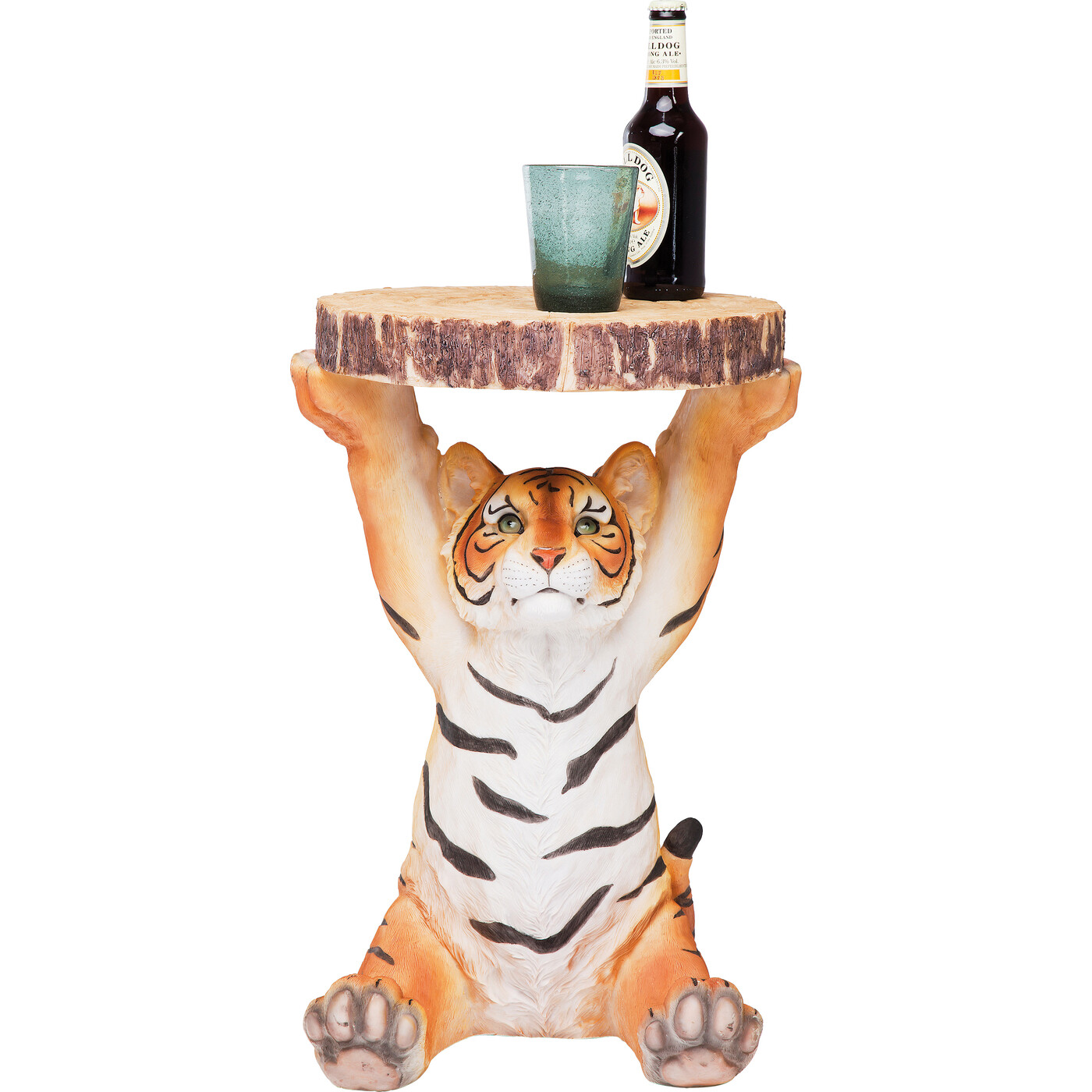 Стол приставной Animal Tiger "Тигр" Ø35 см от KARE Design