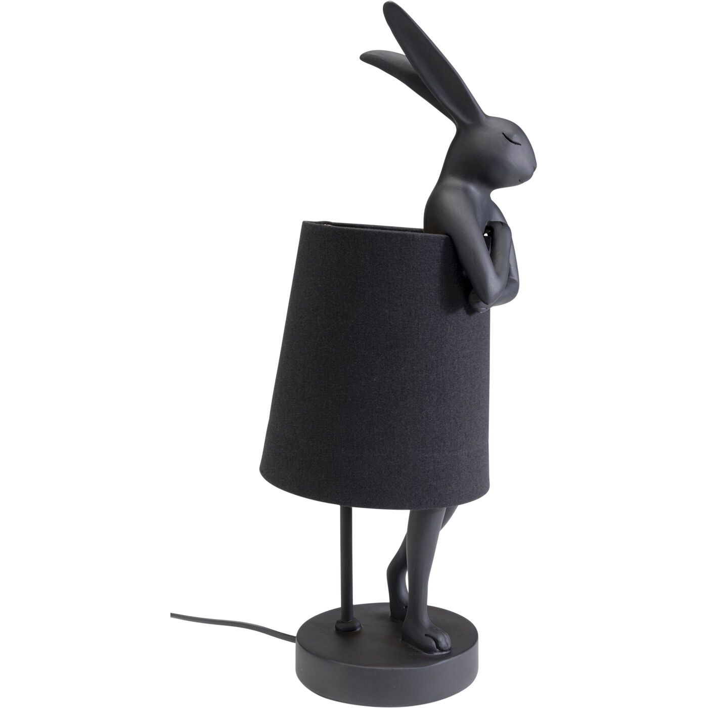 Светильник настольный Animal Rabbit Matt Black 50 см от KARE Design