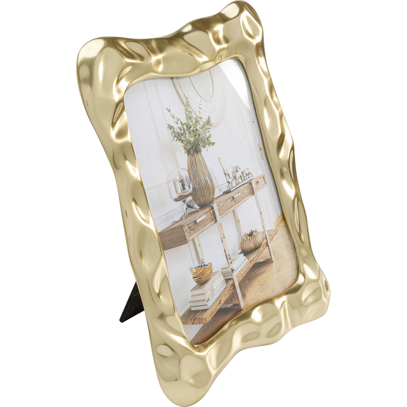 Фоторамка Jade Swing «Нефрит качающаяся» 17x23 см, Золотой от KARE Design
