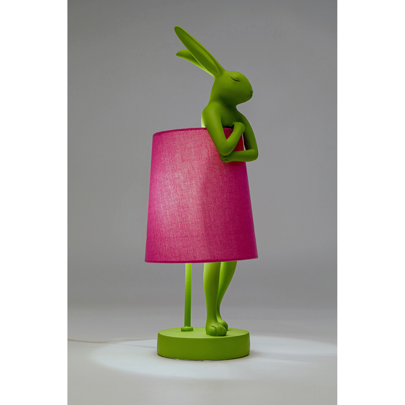 Светильник настольный Animal Rabbit Green/Pink 50cm от KARE Design