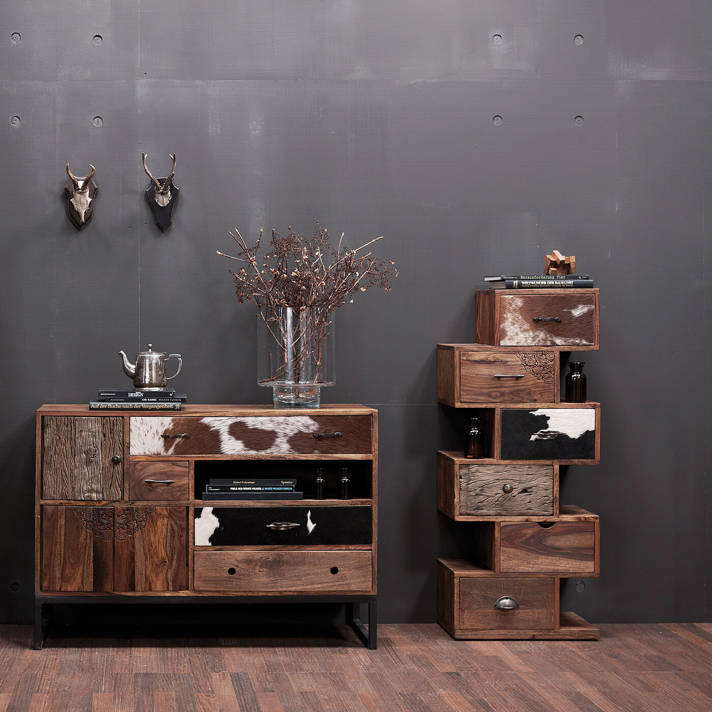 Комод Rodeo Zick Zack 6 ящиков от KARE Design