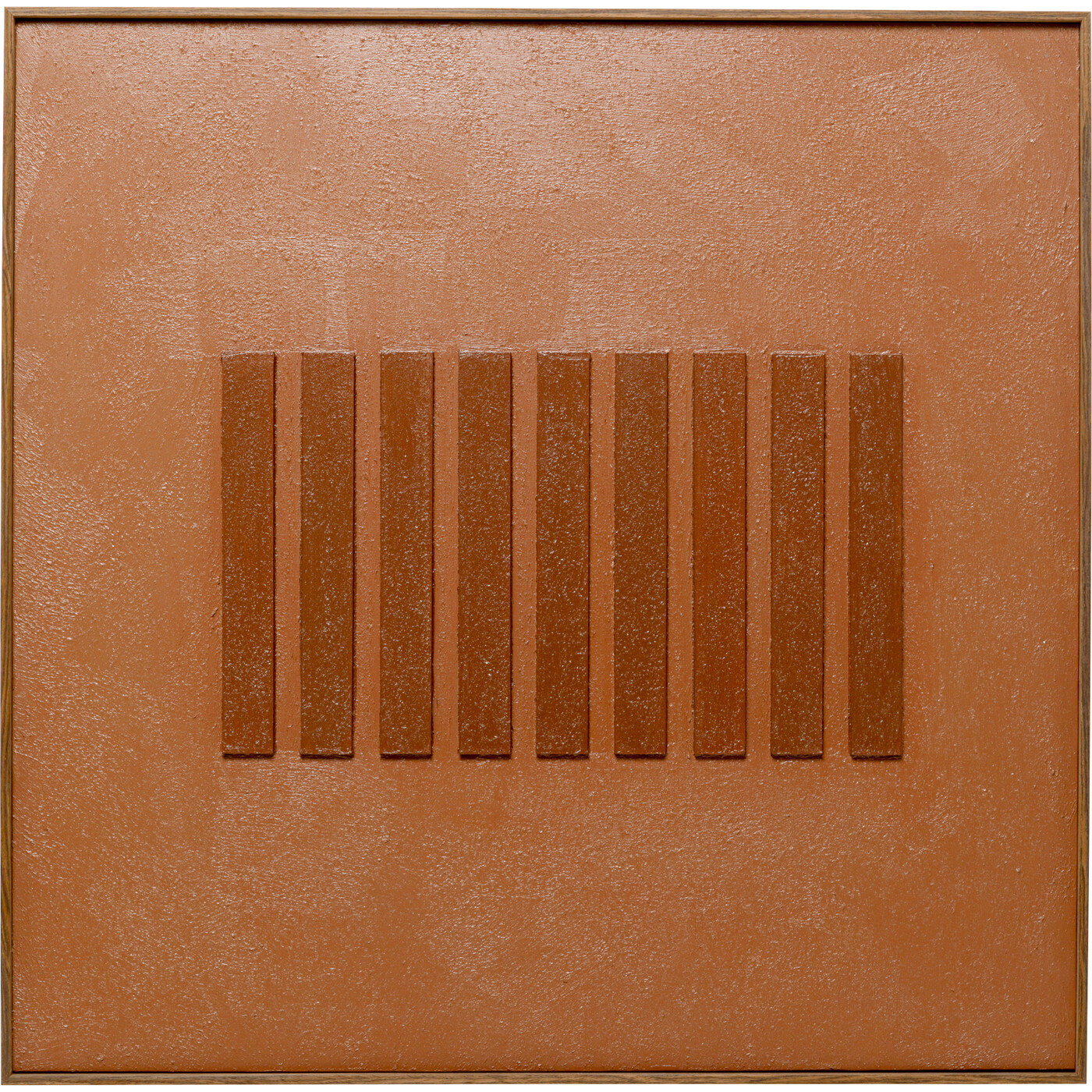 Картина на холсте Art Row Brown «Геометрия» 100x100 см, Коричневый от KARE Design