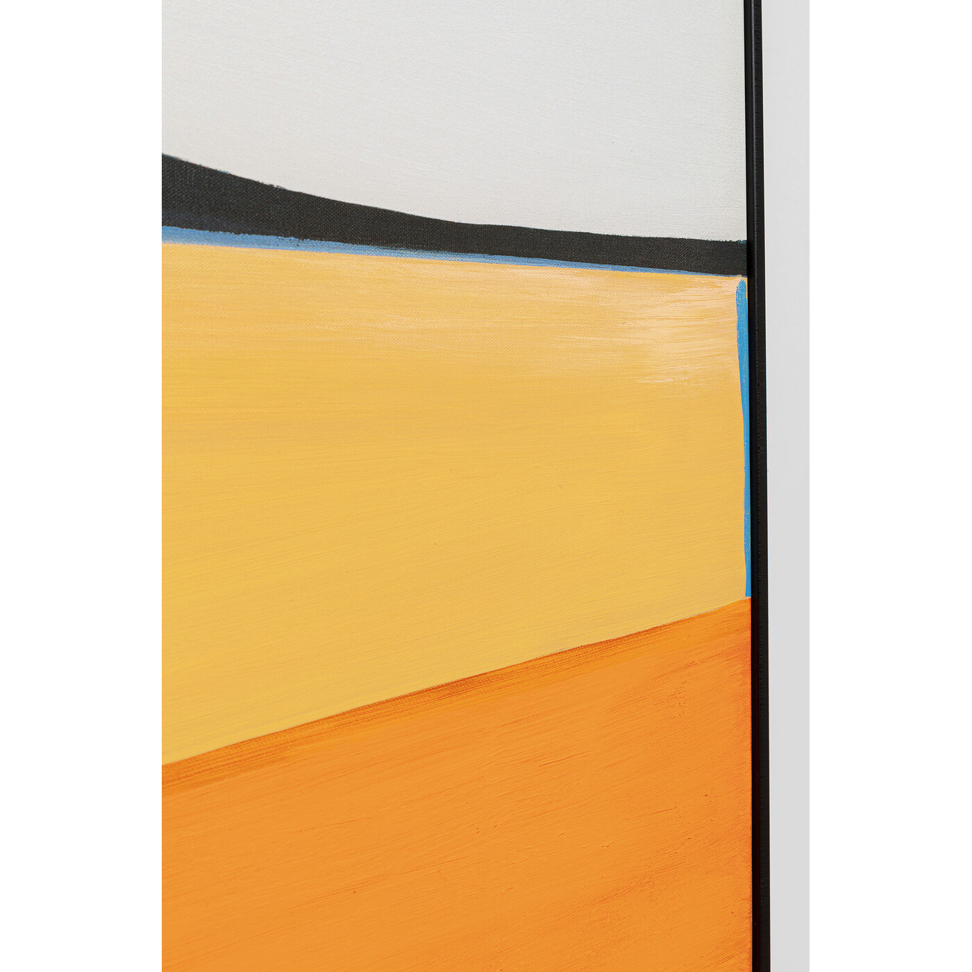 Картина в раме Abstract Shapes Orange «Абстрактные формы» 73x143 см, Оранжевый
