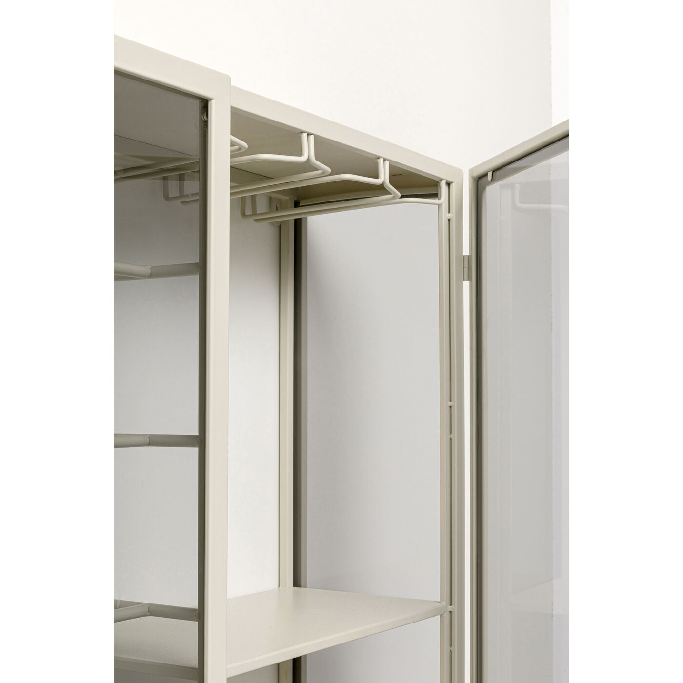 Винная полка настенная Lisboa White 75x80cm от KARE Design