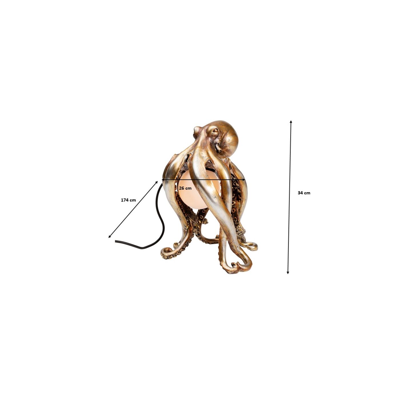 Светильник настольный Animal Octopus от KARE Design
