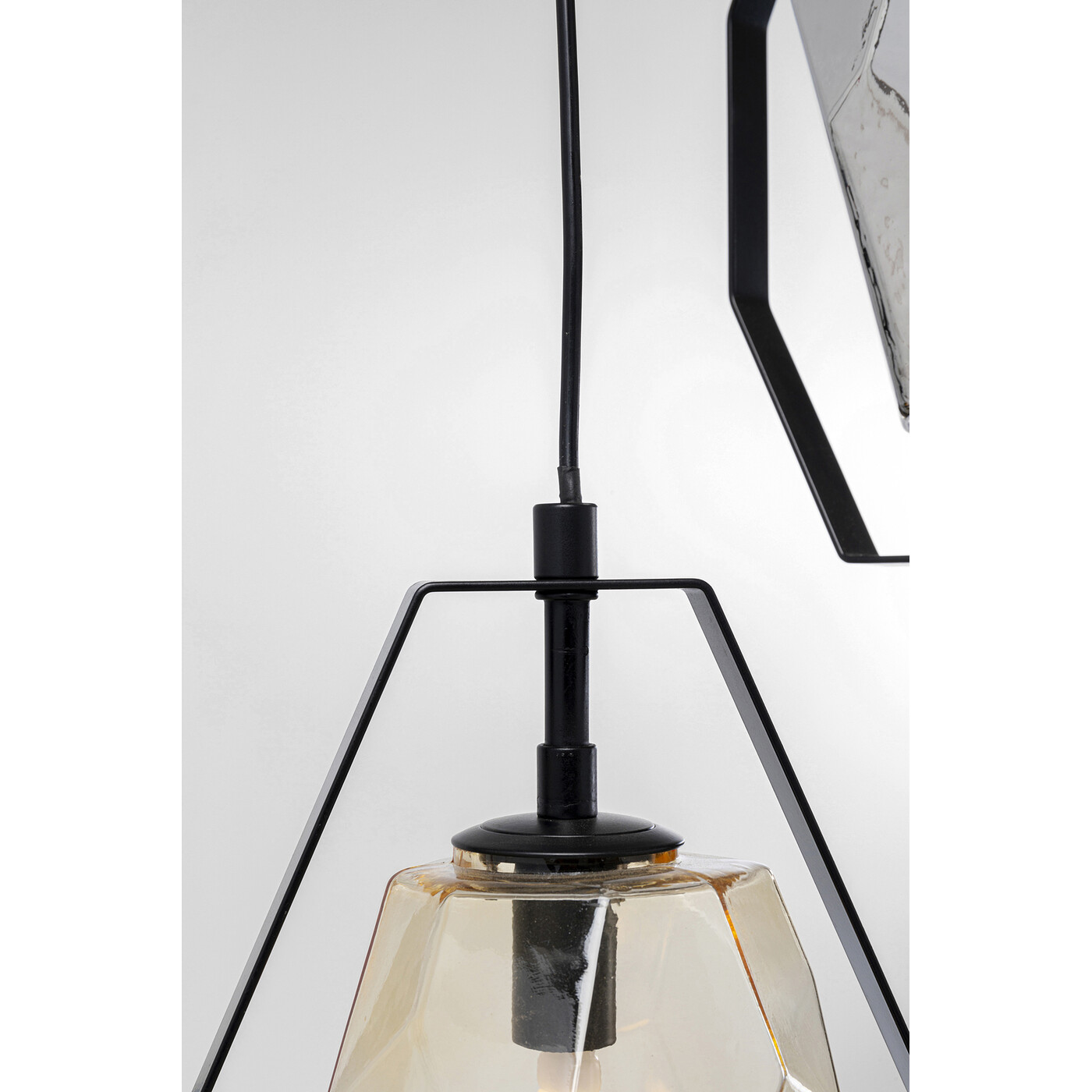 Светильник подвесной Diamond Fever Spiral Black Ø42 см от KARE Design