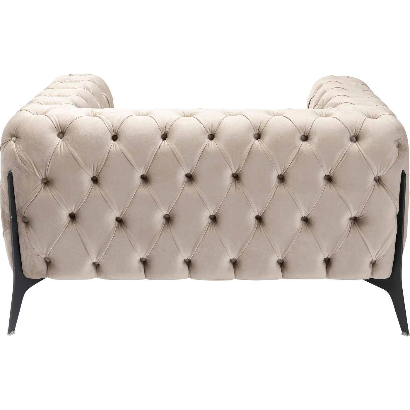 Кресло Bellissima Velvet Beige 120 см от KARE Design
