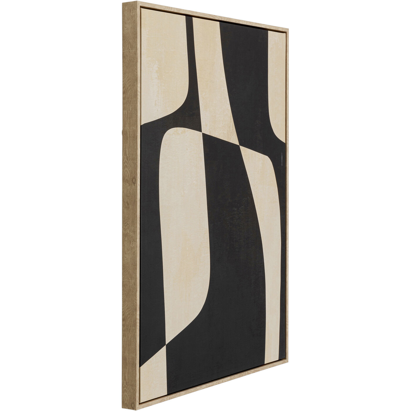Картина на холсте Classic Shape Blacky 60x90 см от KARE Design
