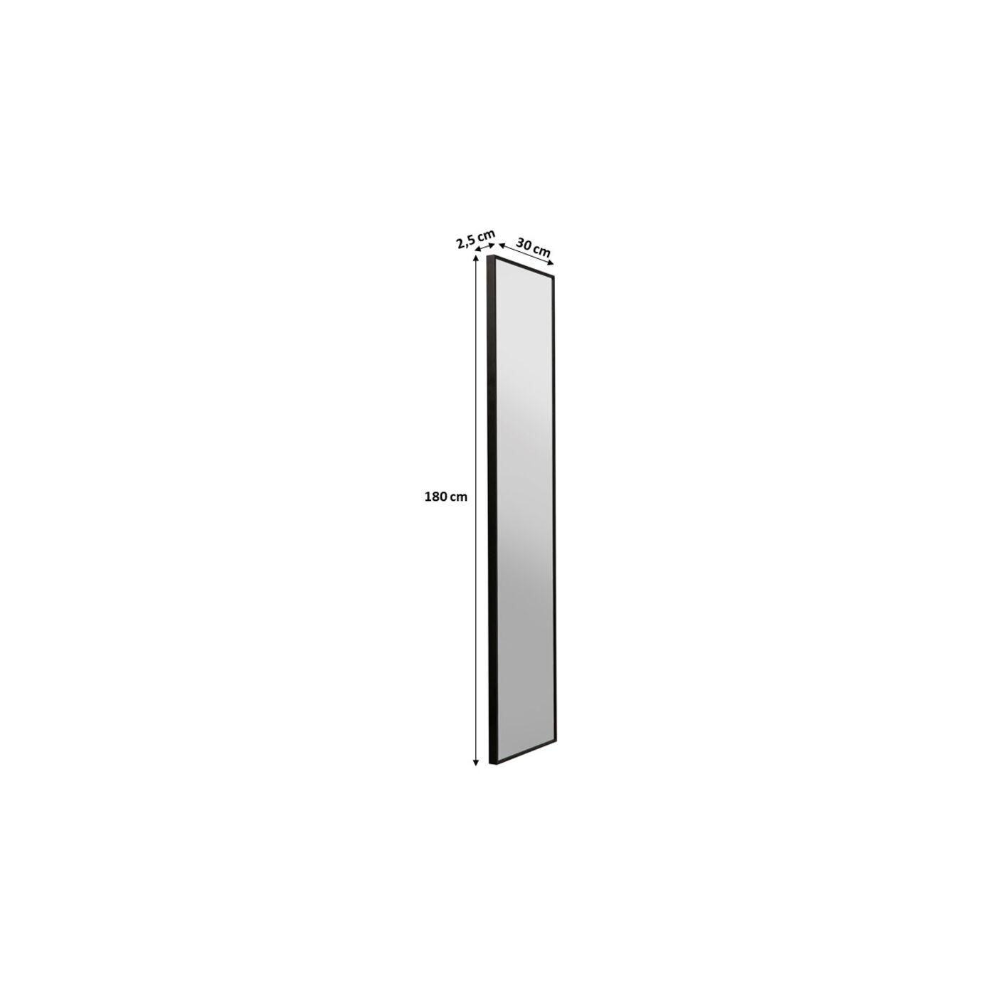 Зеркало Bella 180x30 см от KARE Design