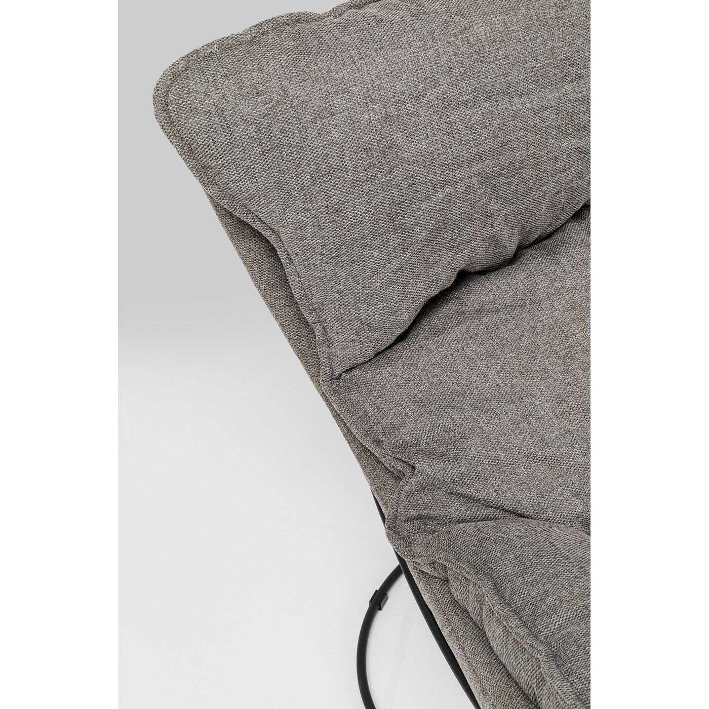 Кресло с подставкой для ног Snuggle Grey (2 шт) от KARE Design
