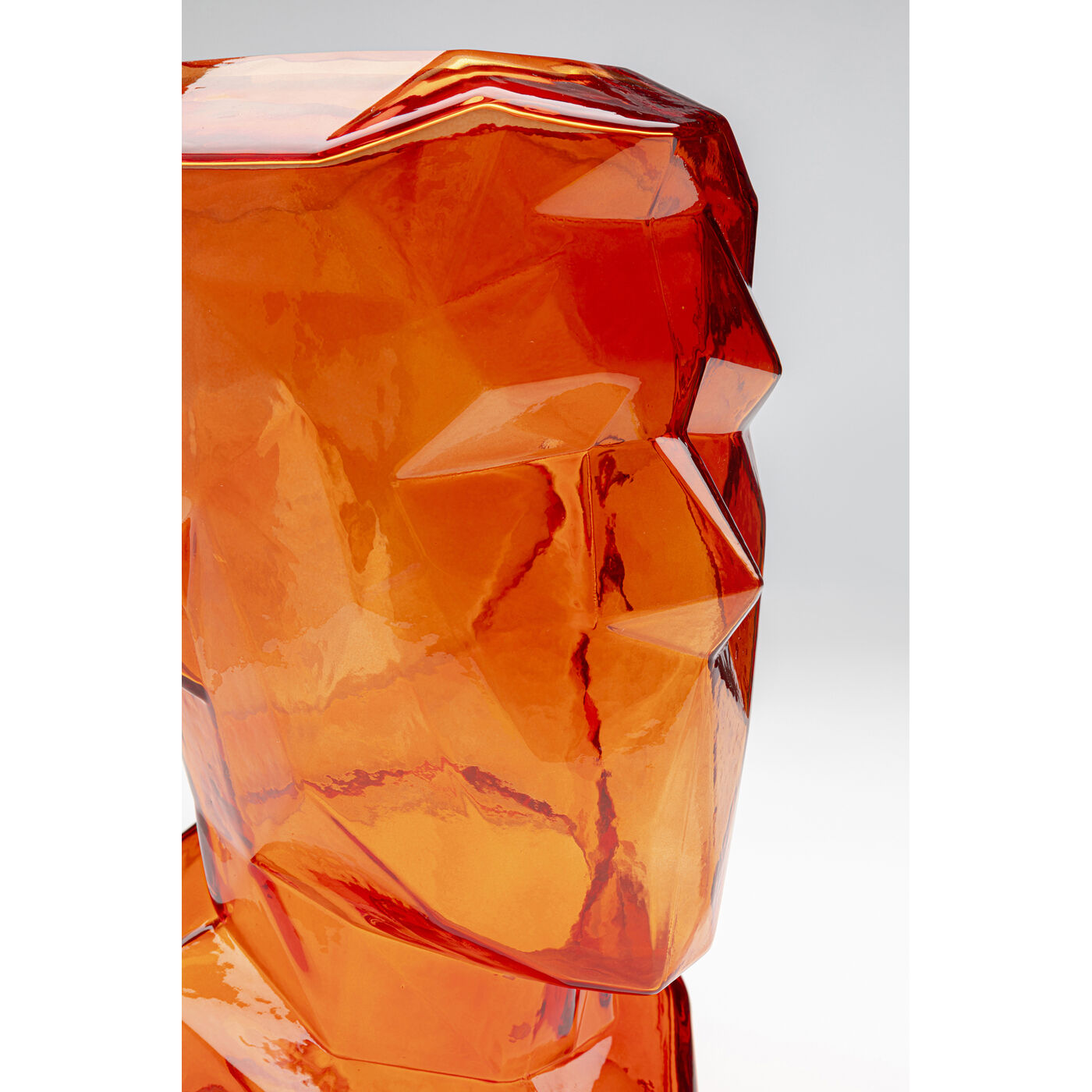 Ваза Prisma Face Orange 30 см от KARE Design