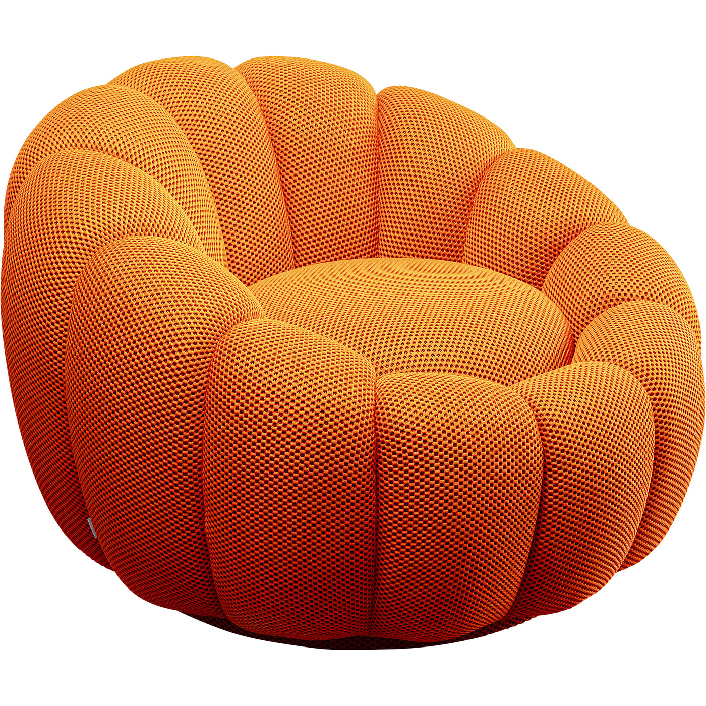 Кресло вращающееся Peppo Bloom Orange от KARE Design