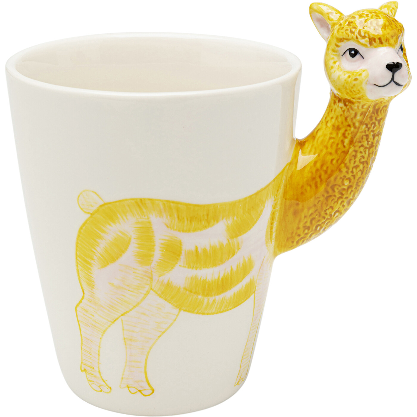 Кружка Funny Animal Alpaca «Альпака» 12 см от KARE Design