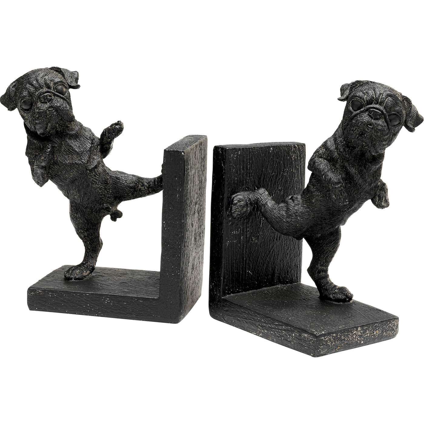 Держатель для книг Dancing Dogs «Танцующие псы» (набор из 2 шт.) от KARE Design