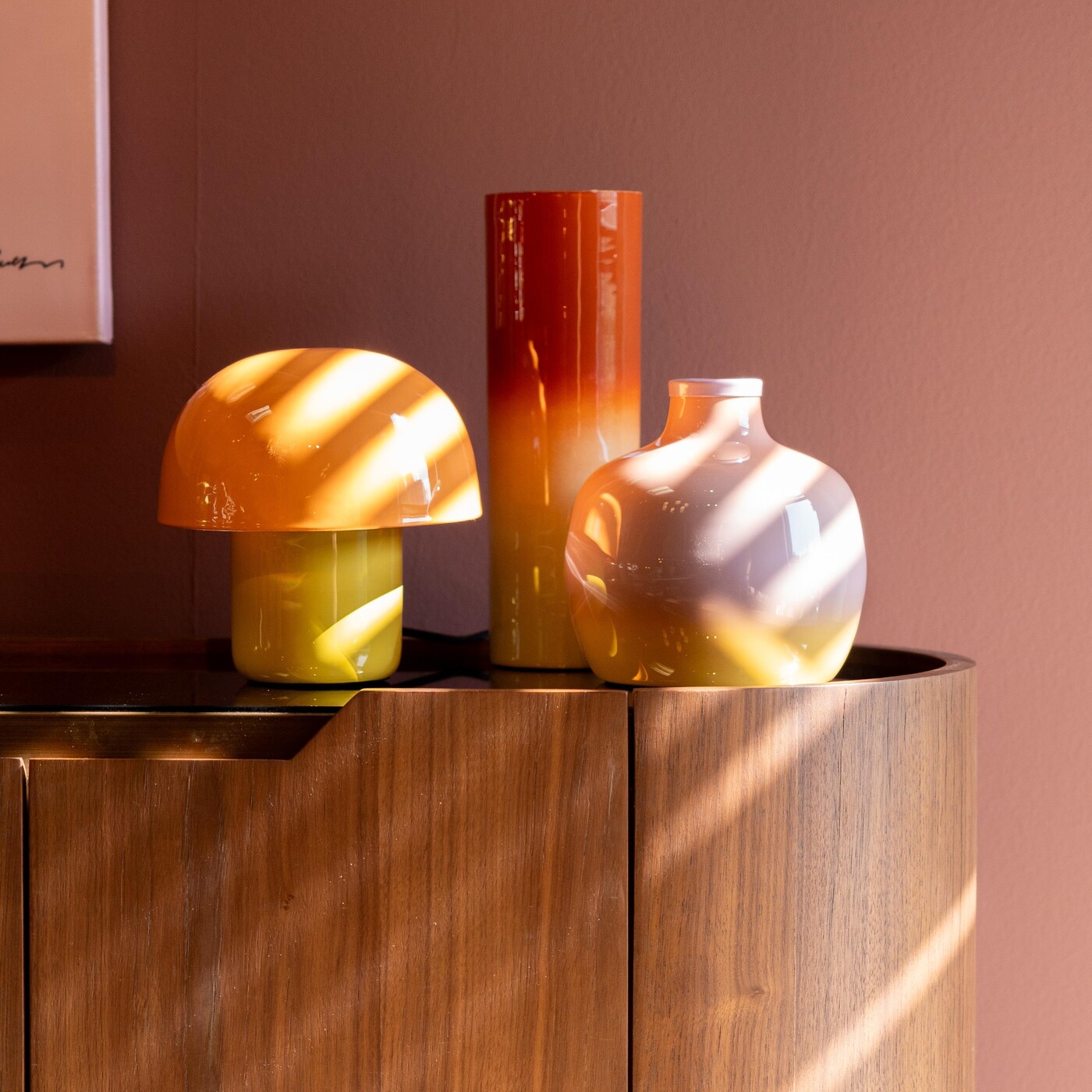 Светильник настольный Mushroom Duo Sunday 20cm от KARE Design