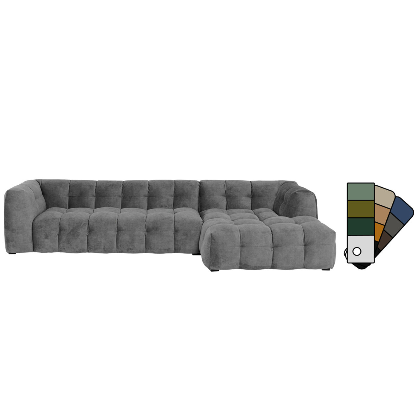 Диван угловой Salamanca R/L Cat 1 Individual Fabric от KARE Design