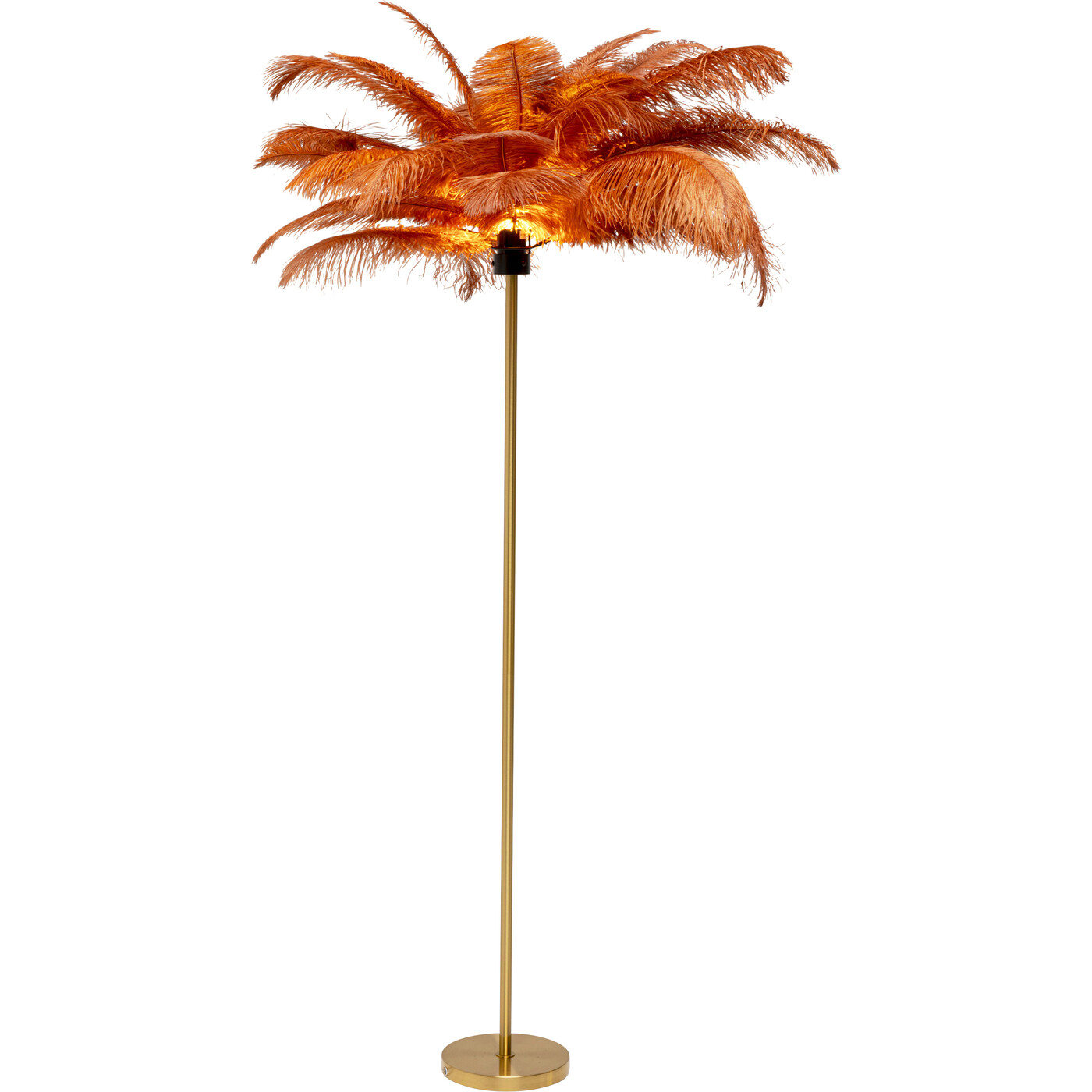 Светильник напольный Feather Palm Brown 165 см от KARE Design