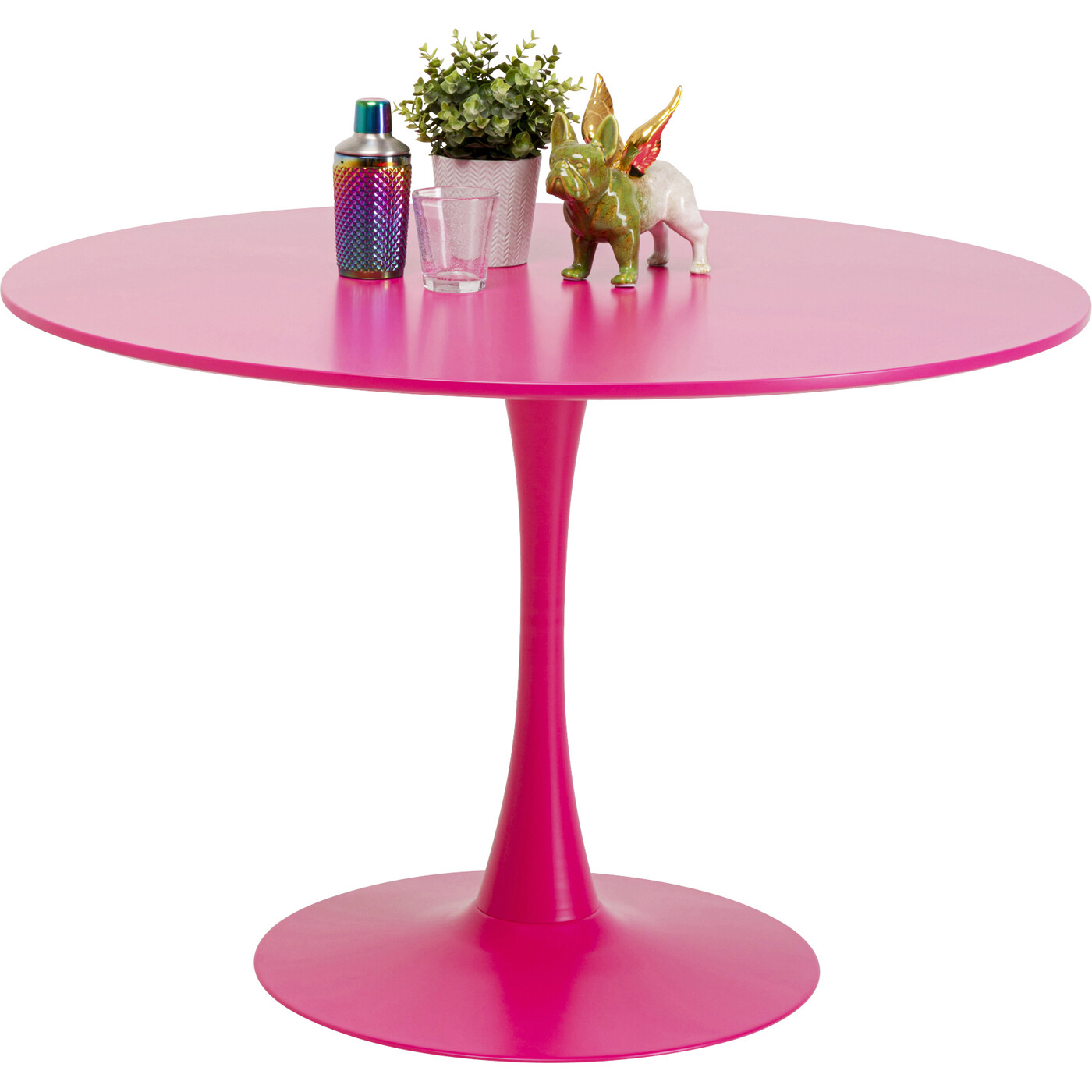 Стол Schickeria Pink Ø110cm от KARE Design
