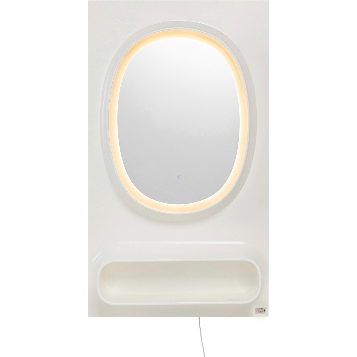 Зеркало настенное  KARE x Karim Rashid Aero LED White 80x141 см от KARE Design
