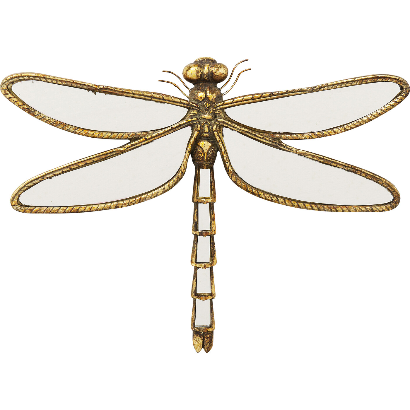 Объект настенный Dragonfly «Зеркальная стрекоза» 35 см от KARE Design