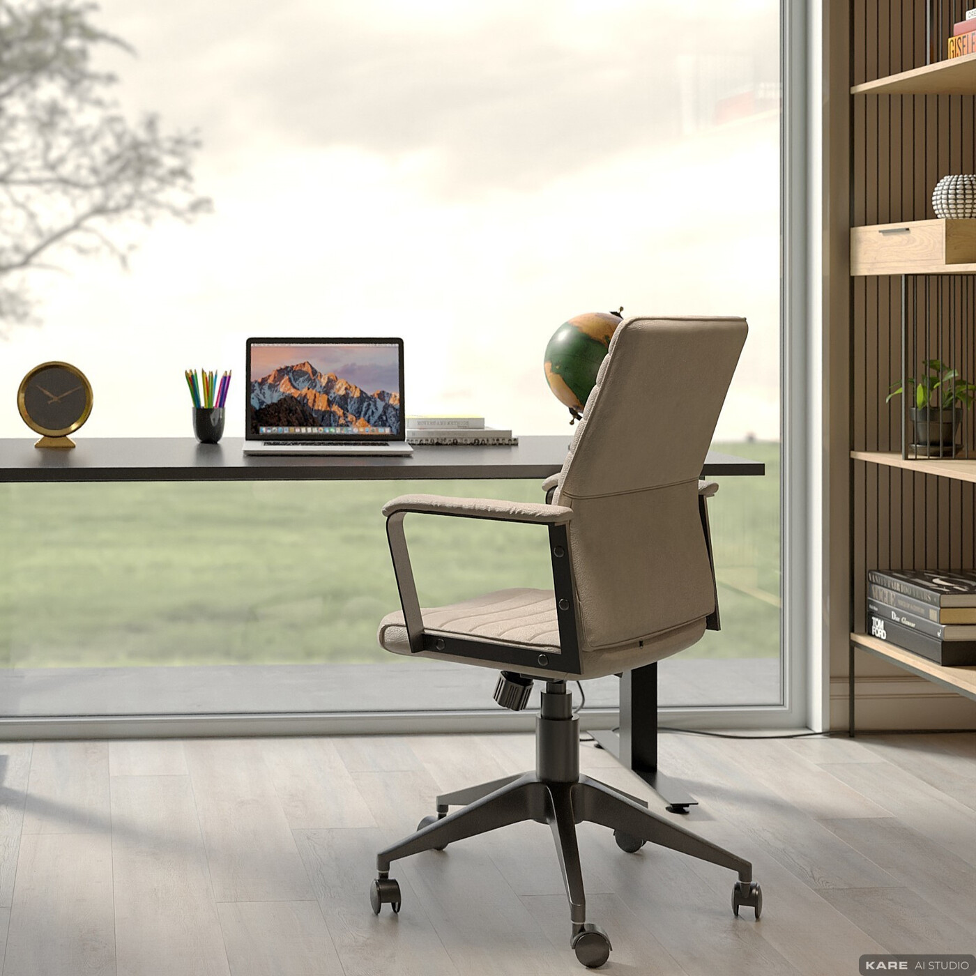 Стул офисный Labora Pebble от KARE Design