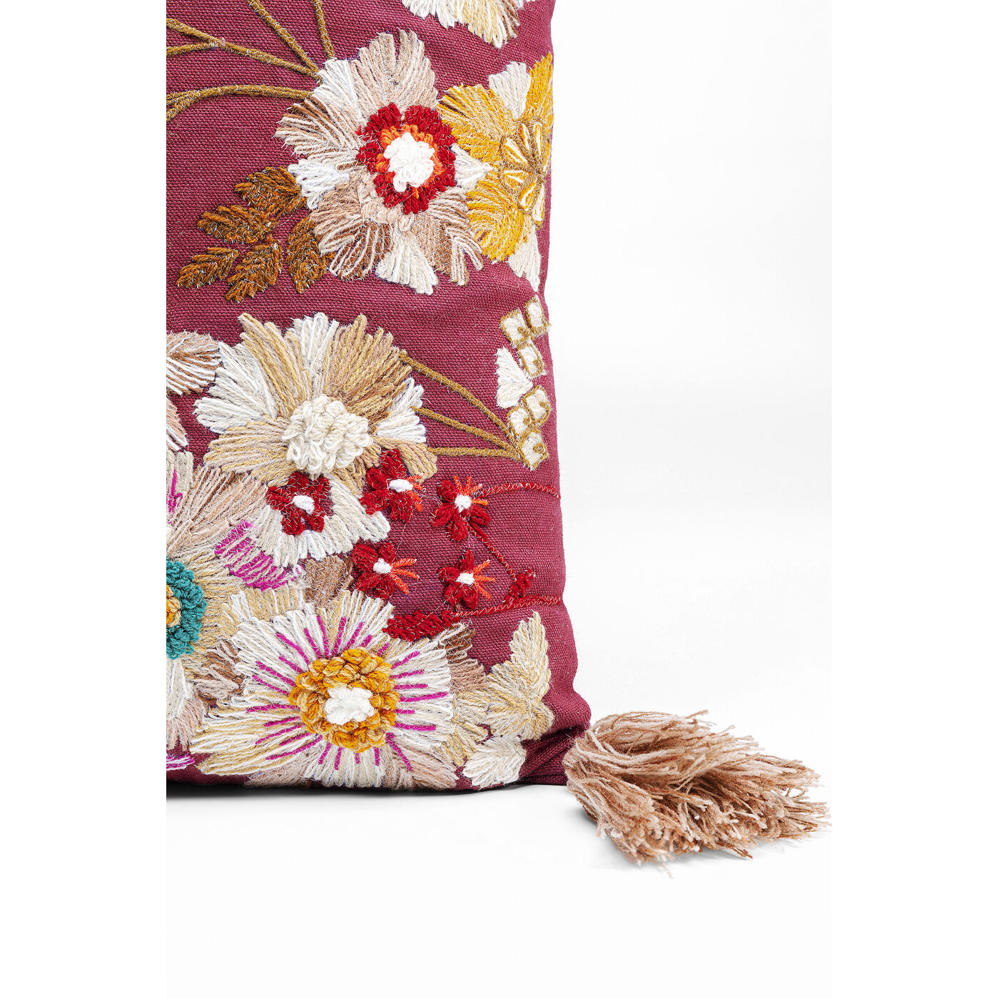 Подушка Embroidery Blossom 50x50 см от KARE Design