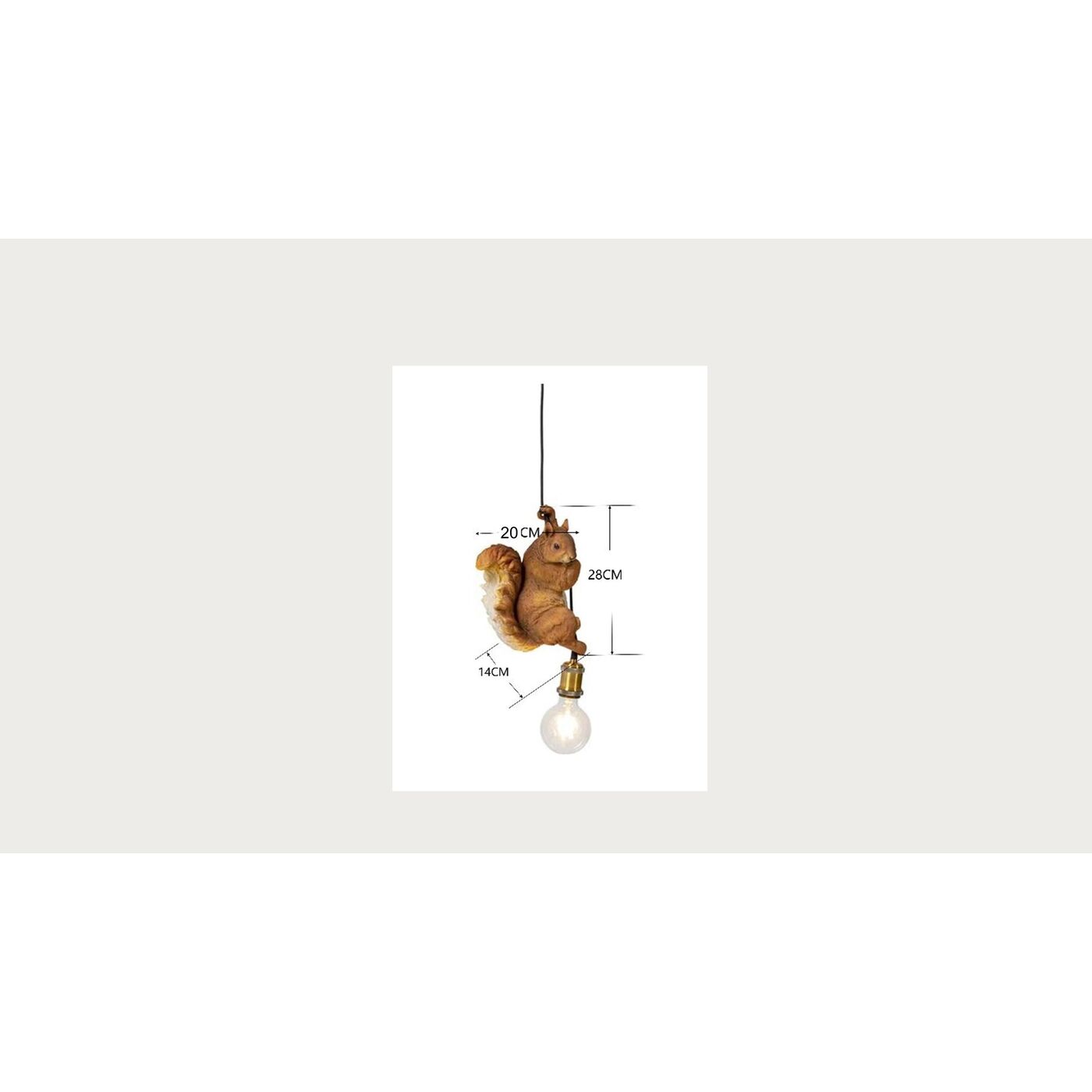 Светильник подвесной "Белка" Squirrel от KARE Design