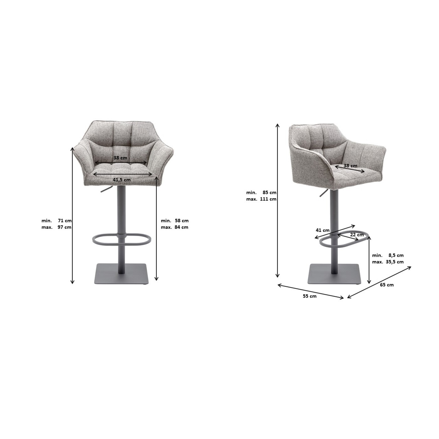 Стул барный Thinktank Base от KARE Design