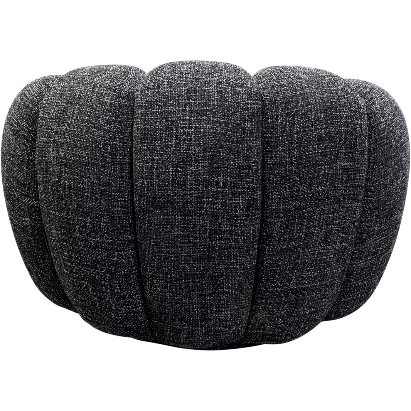 Кресло вращающееся Peppo Bloom Melange Black от KARE Design