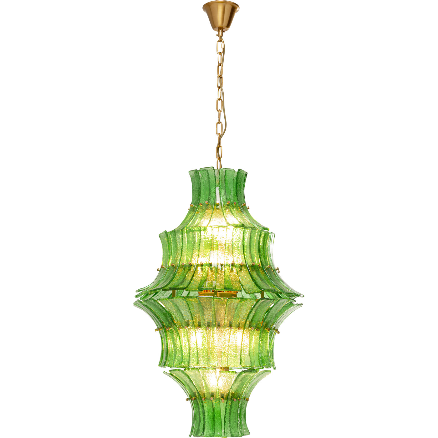 Светильник подвесной Venezia Double Green Ø53cm от KARE Design