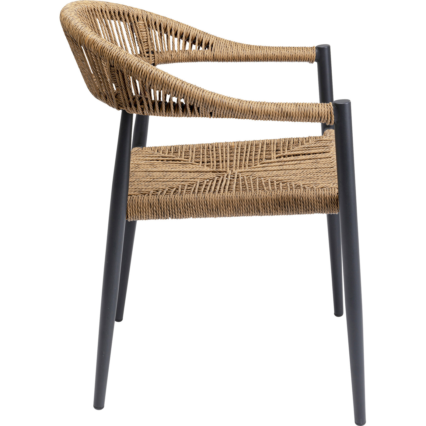 Стул с подлокотниками Cala Pi Beige от KARE Design