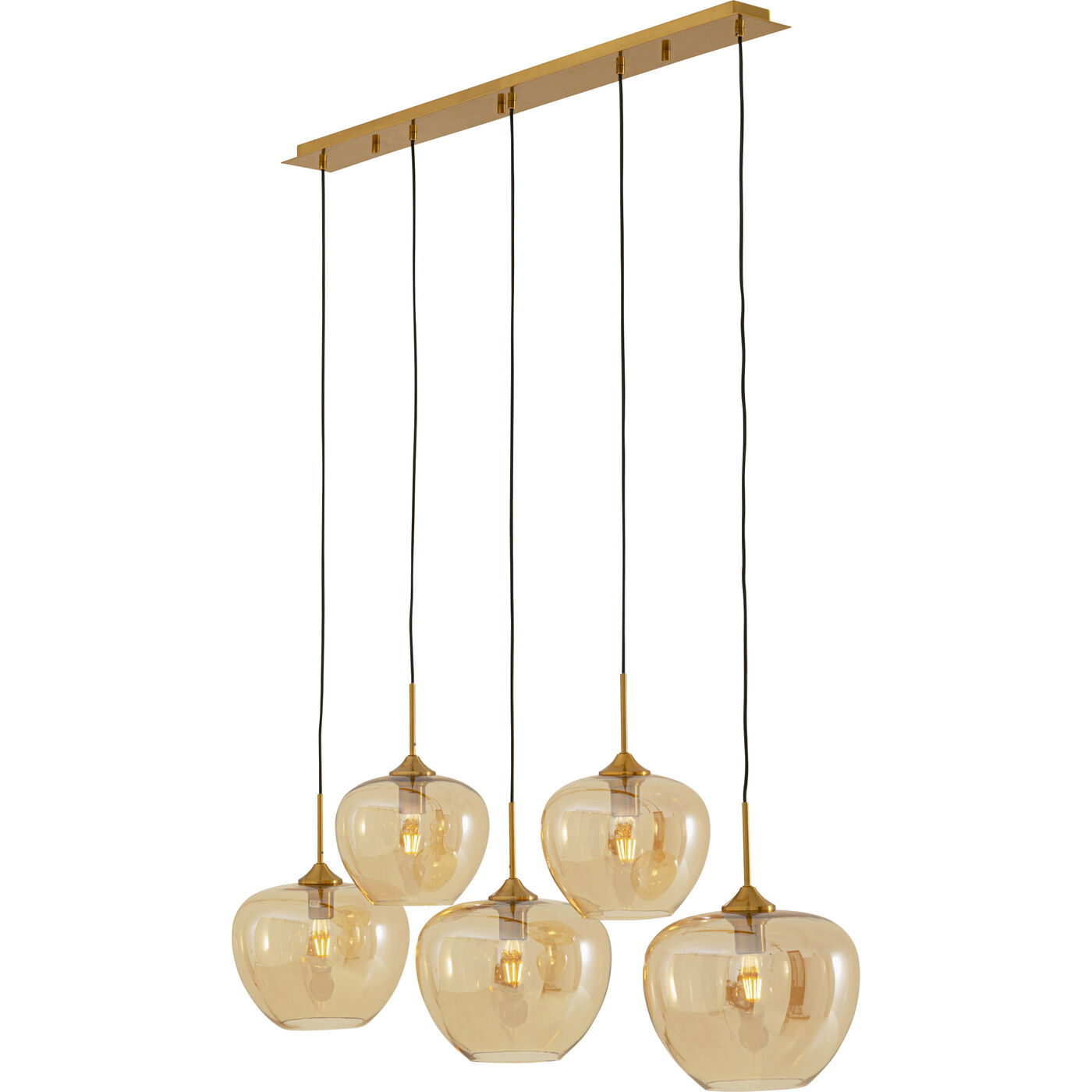 Светильник подвесной Sphere Amber Five 160cm от KARE Design