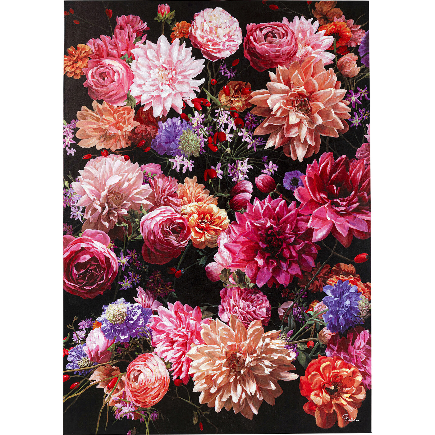 Картина Touched Flower Bouquet «Букет цветов» 200x140 см от KARE Design