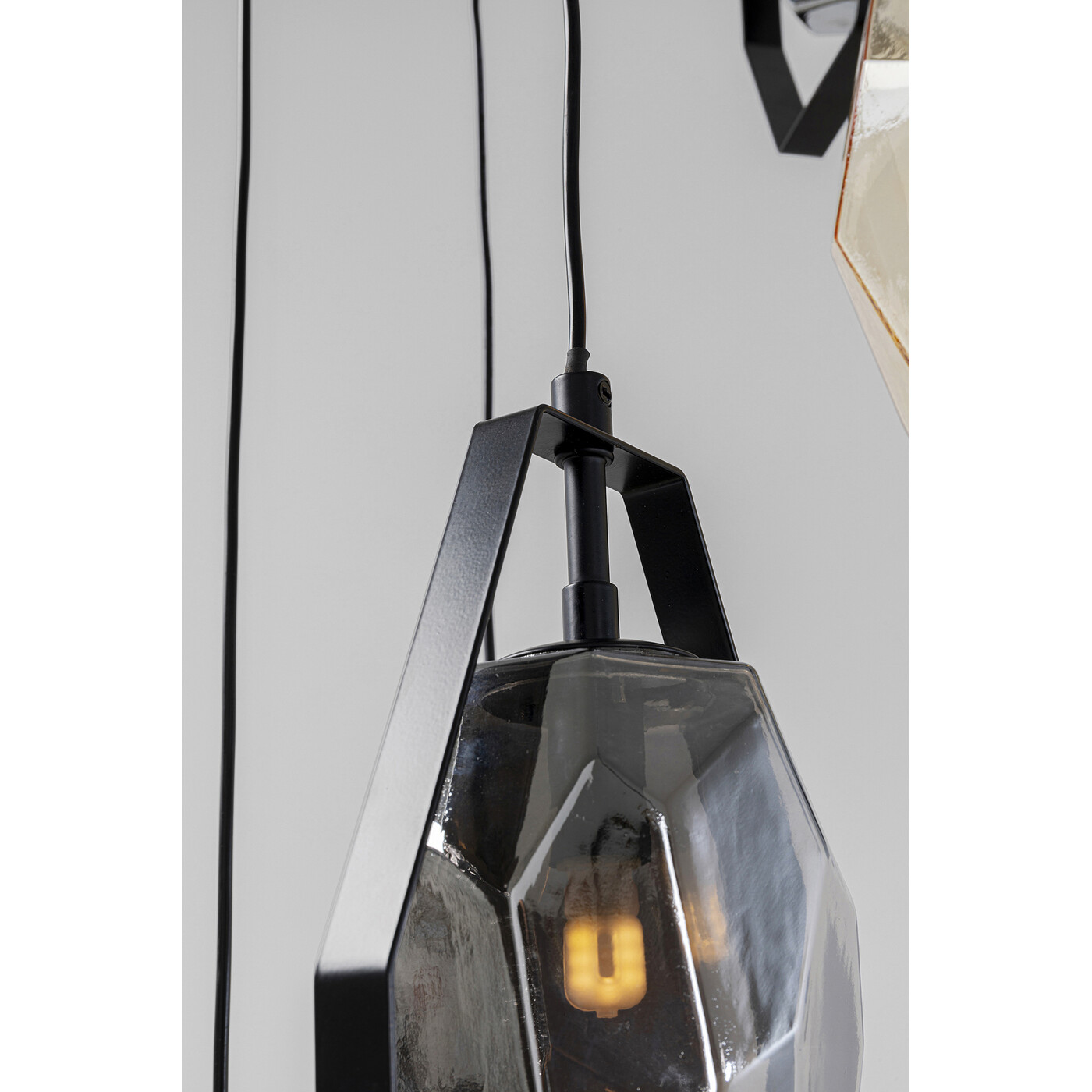 Светильник подвесной Diamond Fever Spiral Black Ø42 см от KARE Design
