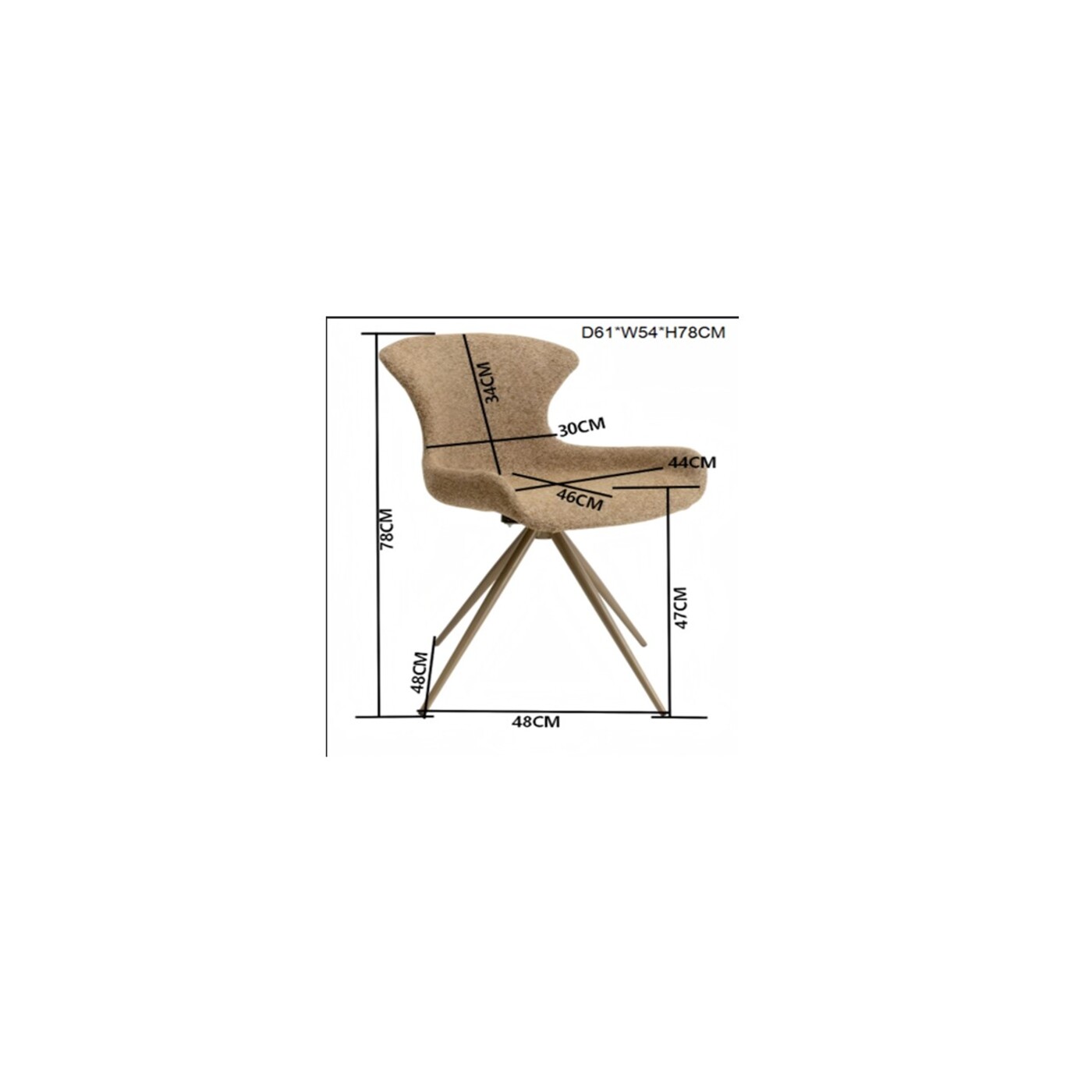 Стул вращающийся Golo от KARE Design