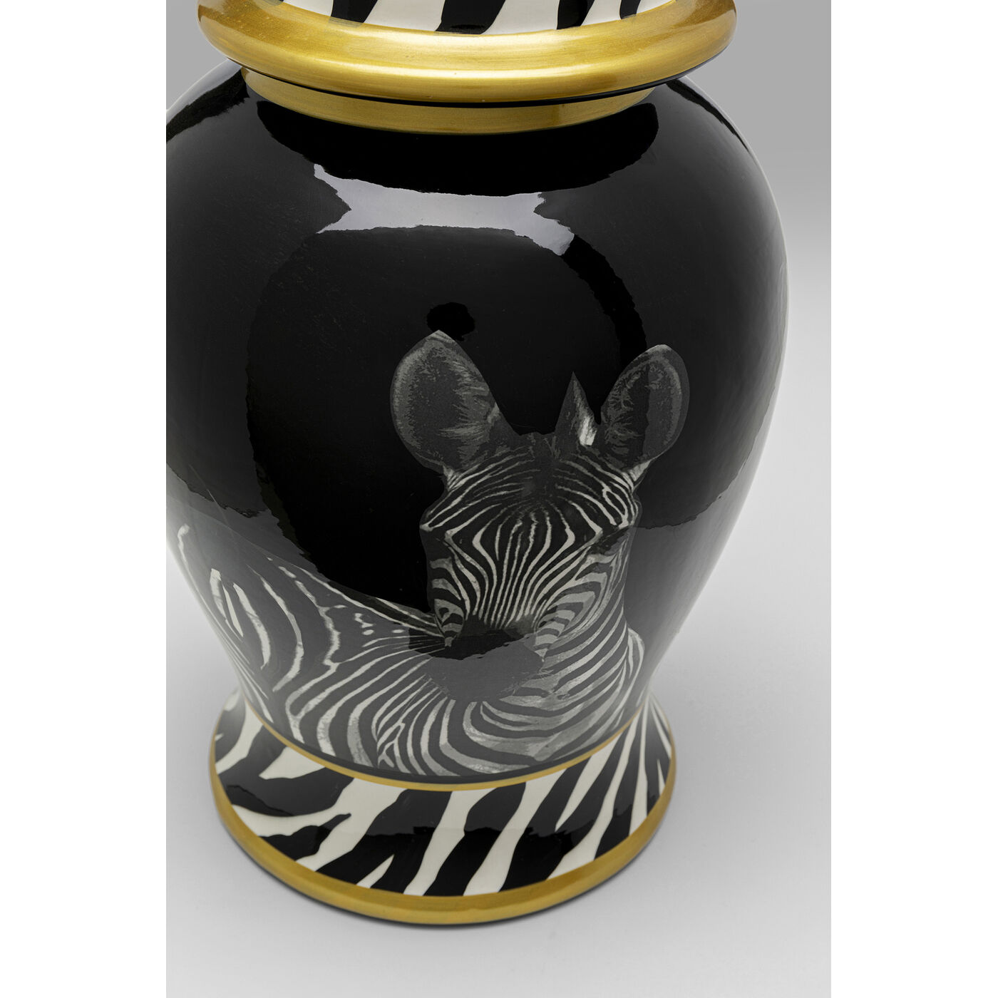 Ваза Zebra Face «Морда зебры» 46 см от KARE Design